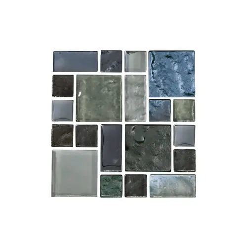 Glass Mosaic  Night Life Soul Random Ptrn