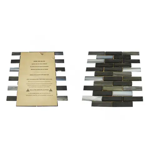 San-black 1x4 0.85sf/sht Santorini Umbria Black 1x4 Gls San-black 1x4 0.85sf/sht Santorini Umbria Black 1x4 Gls