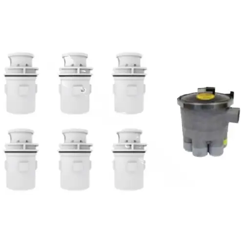 Quikcirc Sys W/ 2-port Valve & 6 Light Gry G4 Heads Quikcirc Sys W/ 2-port Valve & 6 Light Gry G4 Heads