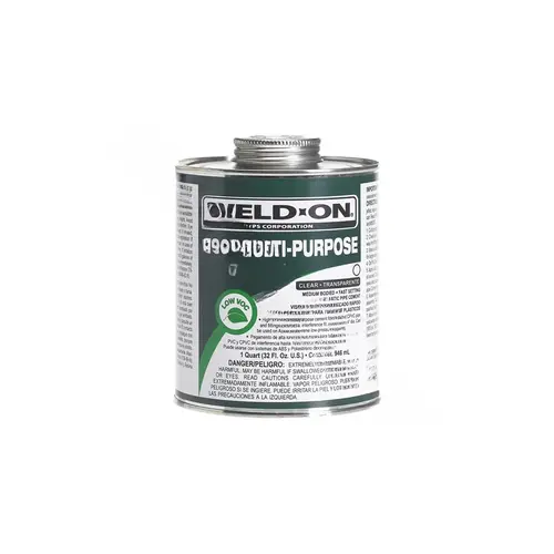 32 oz. PVC 790 Multi-Purpose Cement in Clear