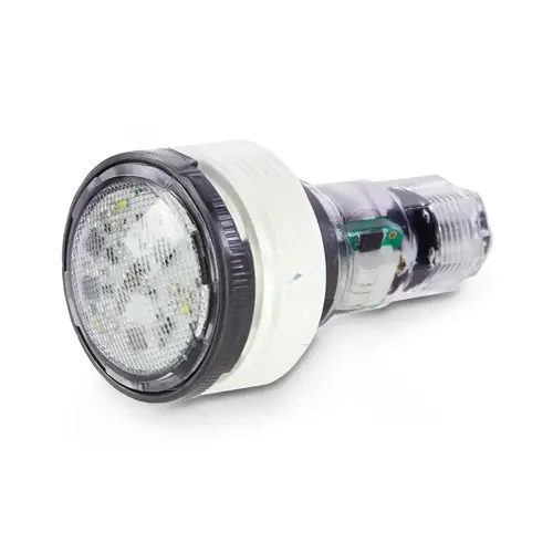 MicroBrite White LED Pool Light, 12 W, 12 V, 150 ft Cord, 3.5" Long MicroBrite White LED Pool Light, 12 W, 12 V, 150 ft Cord, 3.5" Long