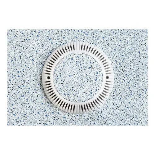 White Main Drain Cover Vinyl Top White Main Drain Cover Vinyl Top