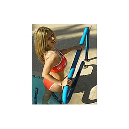 8' Indian Teal 1.625"-1.90" Rail Cover