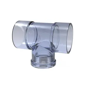 CLEARBLUE IONIZER INC PLA-85142 2"x2"x1.5"fipt Clear Tee F/ Clearblue Ionizer