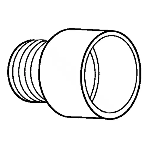 PVC SCH 40 SLIP X INSERT ADAPTER 3/4 IN White