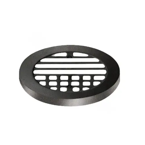 Black Bi-directional Grate Lens Cover For 5251 Well Light Black Bi-directional Grate Lens Cover For 5251 Well Light