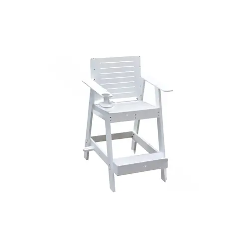 30" Sentry Lifeguard Chair White 30" Sentry Lifeguard Chair White