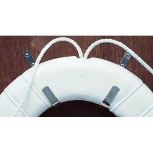 Life Ring Ss "j" Hooks Silver