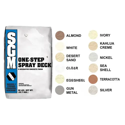 50 Lb Bag Kahlua Creme One-step Spray Deck System 50 Lb Bag Kahlua Creme One-step Spray Deck System