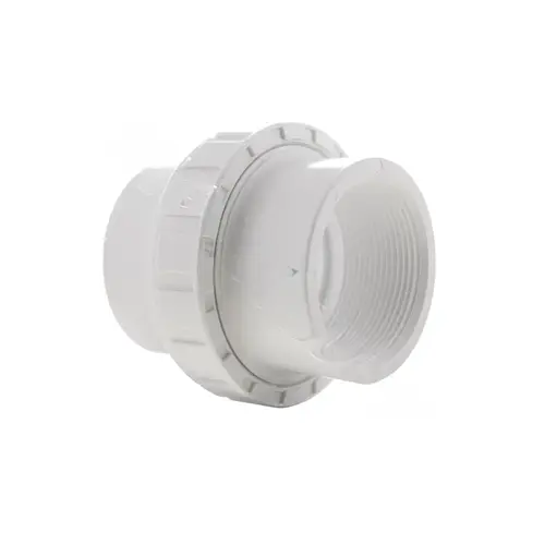 2"mptx1.5"s Full Flow Union W/ Oring White 2"mptx1.5"s Full Flow Union W/ Oring White