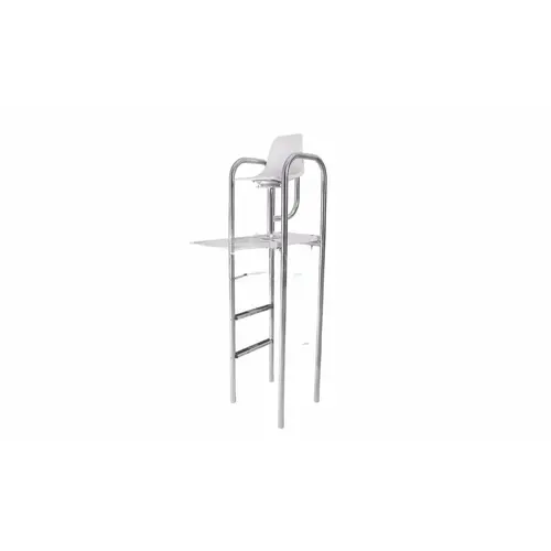 Institutional Lifeguard Chair 4 Post Radiant White Institutional Lifeguard Chair 4 Post Radiant White