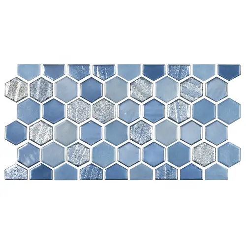Sea Glass Cobalto Blend Border