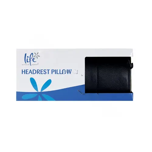 11"x3" Black W/ Black Stitching Weighted Spa Pillow 11"x3" Black W/ Black Stitching Weighted Spa Pillow