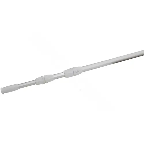 Ps174 Deluxe Series 5'-15' 3pc Outer Lock Telepole Silver Ps174 Deluxe Series 5'-15' 3pc Outer Lock Telepole Silver