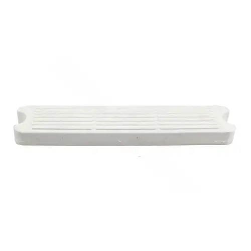 20" White Plastic Ladder Tread