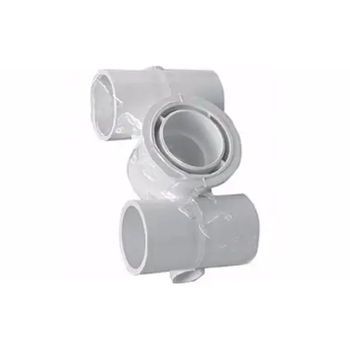 1.5"sx2"fpt White Hydro Gunite Jet Body