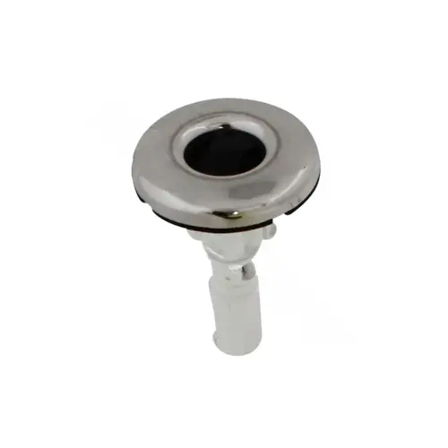 Platinum Adjustable Jet With Black Stainless Steel Trim Platinum Adjustable Jet With Black Stainless Steel Trim