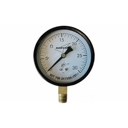 2" Plastic Pressure Gauge With 1/4" Back Mount Mip Connection 0-30 Psi 2" Plastic Pressure Gauge With 1/4" Back Mount Mip Connection 0-30 Psi