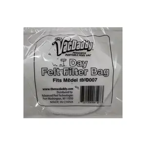 ADVANCED POOL TECHNOLOGIES LLC VD004-12 The Vacdaddy Felt Filter Bag