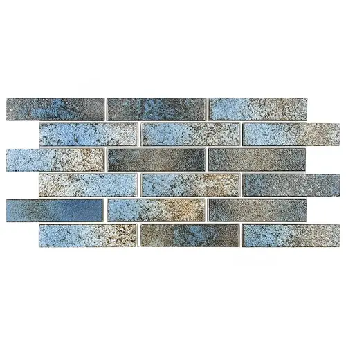 Monsoon Border Rustic Tile Dark Blue