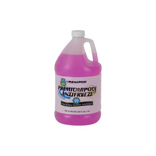 1 Gal Bottle Pink Premium Pool Antifreeze Red