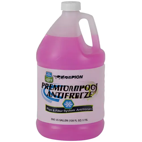 1 Gal Bottle Pink Premium Pool Antifreeze Red
