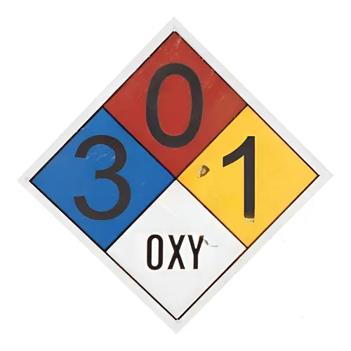 Nfpa Sign - Fiberglass Nfpa Sign - Fiberglass