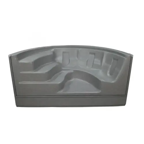 8' Gray Granite Roman Swim Out Cantilever Step 8' Gray Granite Roman Swim Out Cantilever Step