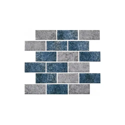 2" X 4" Inaka Tile Subway Blue 2" X 4" Inaka Tile Subway Blue