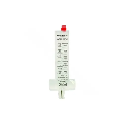 Pitot Tube Horizontal Flow Meter 3" Ips Clear Pitot Tube Horizontal Flow Meter 3" Ips Clear