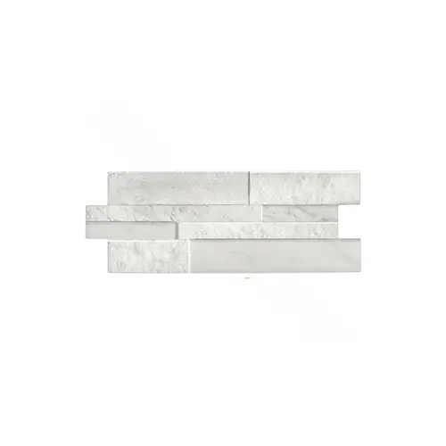 6 1/4" X 15 3/4" Carrara Tile Bianco White 6 1/4" X 15 3/4" Carrara Tile Bianco White