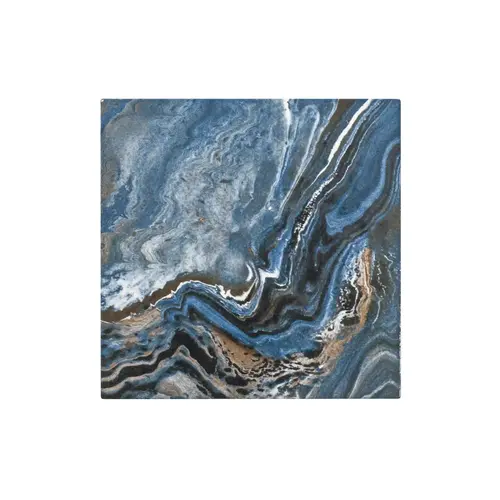 6" X 6" Onyx Tile Cobalt