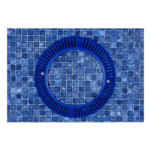 Dark Blue Main Drain Cover Vinyl Top