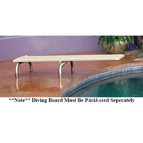 18" Stainless Steel U-style Diving Standards Base