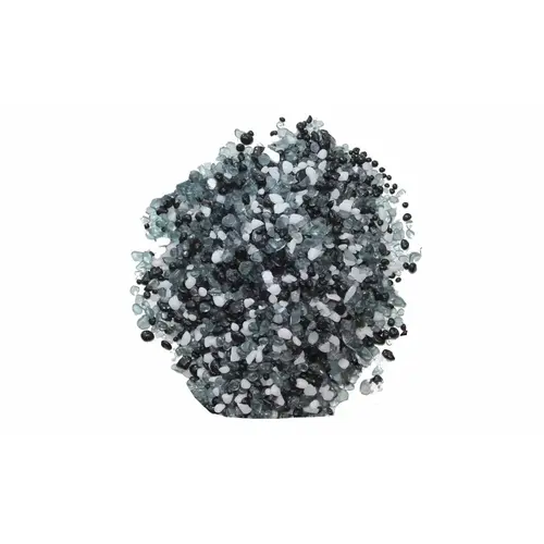 50 Lb Premium Jelly Bean Glass Beads French Gray Blend 50 Lb Premium Jelly Bean Glass Beads French Gray Blend