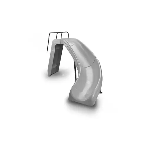 Blue Right Turn White Water Complete Slide