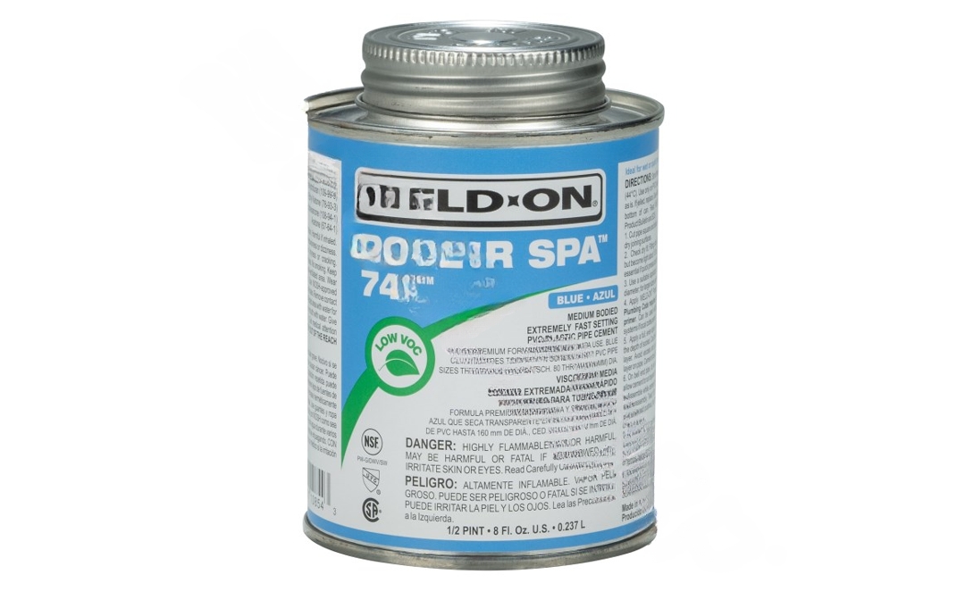 Weld-On 10854 Pool 'r Spa 747 Blue Pvc Solvent Cement .5 Pt Buy Now