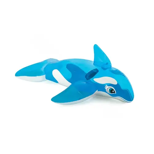 Lil' Whale Ride-on Pool Float 60" X 45" Lil' Whale Ride-on Pool Float 60" X 45"