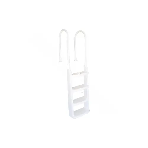 48"-54" White Easy Incline In-pool Adjustable Ladder For Above Ground Pools 48"-54" White Easy Incline In-pool Adjustable Ladder For Above Ground Pools