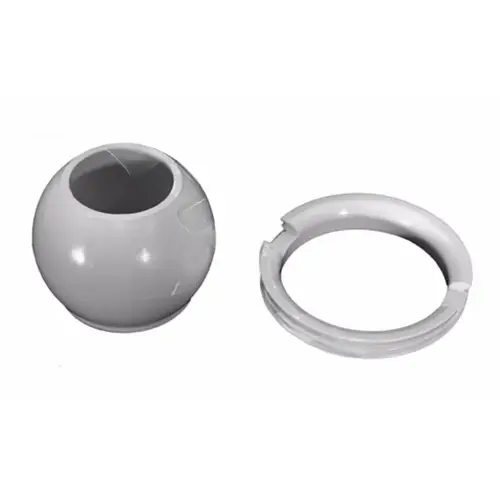 Eye Ball & Retaining Ring White