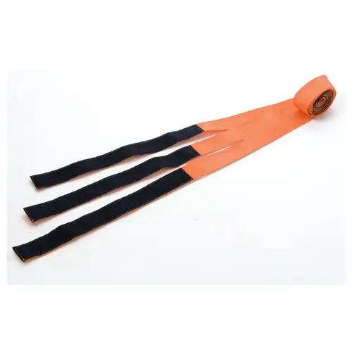 Three Piece Hook And Loop Spineboard Straps Orange
