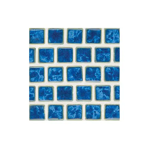 Mini Koyn Lake Blue 1 1/8" 1sqf PTK-37-9659 - 20SQF per case Mini Koyn Lake Blue 1 1/8" 1sqf PTK-37-9659 - 20SQF per case