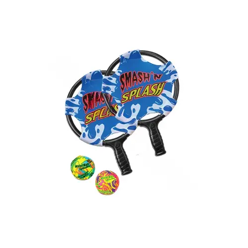 Smash N Splash Paddle Ball Game Multi-Colored Smash N Splash Paddle Ball Game Multi-Colored