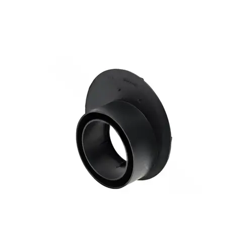 Black Offset Outlet Adapter For Catch Basin Drain And 3" And 4" Drain Pipes
