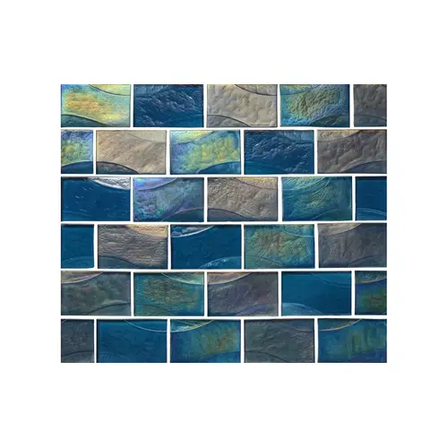 Sea Ice Lagoon 2x3 Glass 1sht Sea Ice Lagoon 2x3 Glass 1sht