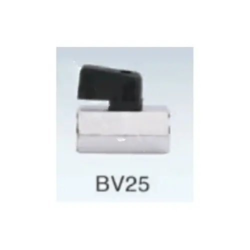 1/4" Nptf X 1/4" Nptf Chrome Plated Brass Ball Valve 1/4" Nptf X 1/4" Nptf Chrome Plated Brass Ball Valve