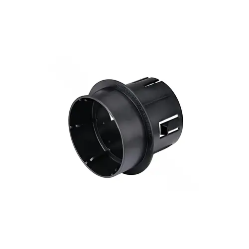 Black Adapter Connects Pop-up Drainage Emitter With Elbow To 3" & 4" Drain Pipes Black Adapter Connects Pop-up Drainage Emitter With Elbow To 3" & 4" Drain Pipes