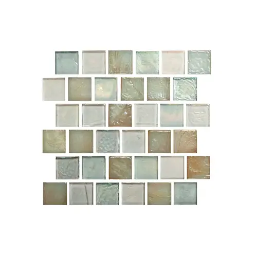 1sht/0.868sqf Oceanscapes 1x1 Glass Tile 1sht/0.868sqf Oceanscapes 1x1 Glass Tile