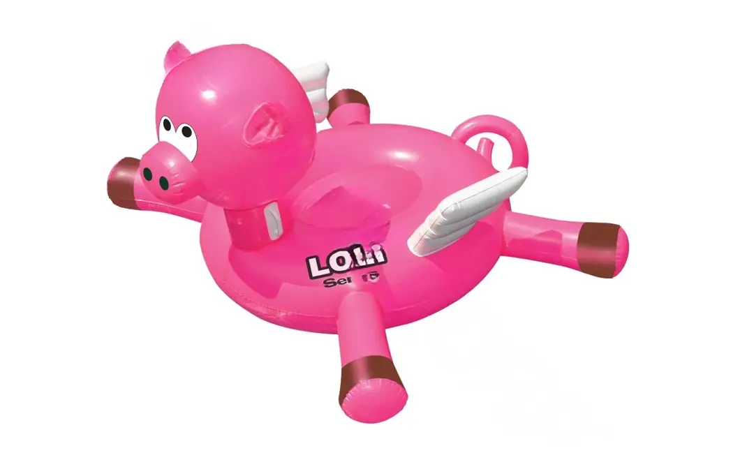 International Leisure Lol Flying Pig Ride-on Float 56" X 56" X 36" 90266