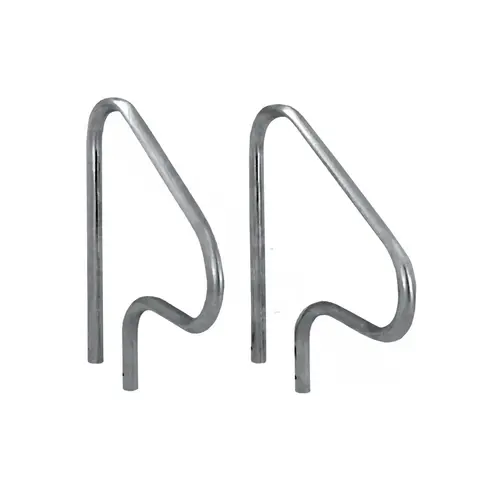 30In Figure 4 Rail Handrail .065 Wall Gibraltar - Pair Stainless Steel 30In Figure 4 Rail Handrail .065 Wall Gibraltar - Pair Stainless Steel